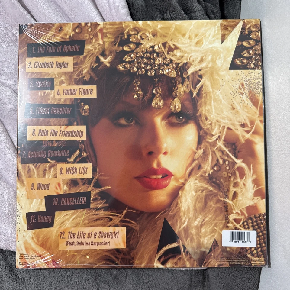 Taylor Swift The Life Of A Showgirl The Crowd Is Your King Pink Exclusive Vinyl - Image 2 of 2