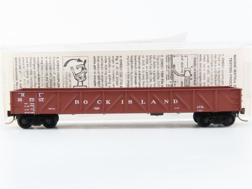 Microtrenes escala N MTL 61010 RI Rock Island 50' góndola compuesta 187507 RTR | Condition: Used