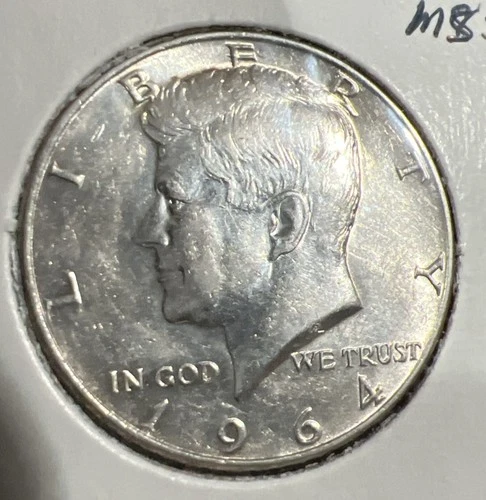 1964 Kennedy Half Dollar.  AU  #2