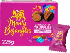 Monty Bojangles Grand Trinket Large Chocolatey Truffles Gift Box, 225g