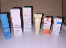 Assorted Travel Size Skincare Set SPF 60 Fragrance-Free Cleanser Eye Serum