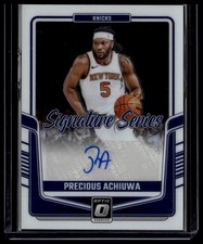 2024-25 Donruss Optic #SS-PRE Precious Achiuwa Signature Series