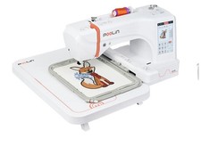POOLIN EOC06 Computerized Embroidery Machine with Touch Screen