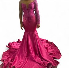 HOT PINK CUSTOM DRESS