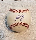 Autographed Baseball game used KARSON MILBRANDT Miami Marlins