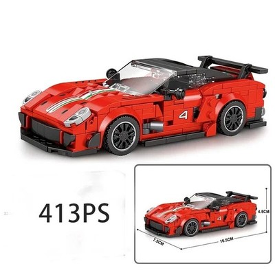 Speed Series Technique Car Sports Car Static Model Building Block Toy