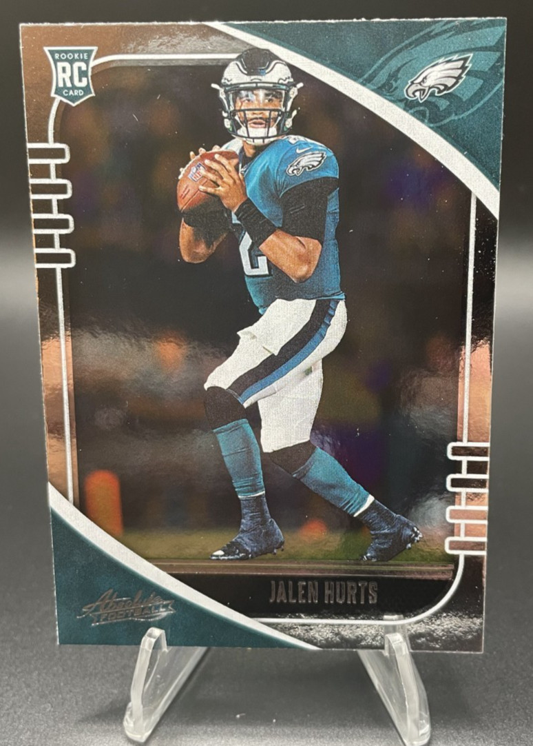2020 Panini Absolute Jalen Hurts RC #145 Philadelphia Eagles (A)