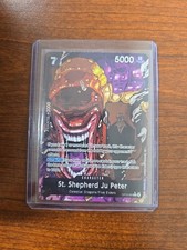 St. Shepherd Ju Peter OP13-084 Carrying On His Will Foil English Alternate Art