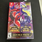 Pokémon Scarlet & Violet Double Pack - Nintendo Switch - Brand New
