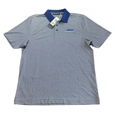 New Cutter & Buck ACC Forge Stripe Polo Size Men’s Medium