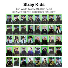 Stray Kids 2nd World Tour MANIAC in Seoul SKZ MERCH PRE-ORDER SPECIAL GIFT KPOP