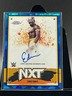 2025 Topps WWE Chrome Sapphire EDRIS ENOFE Autographed Card