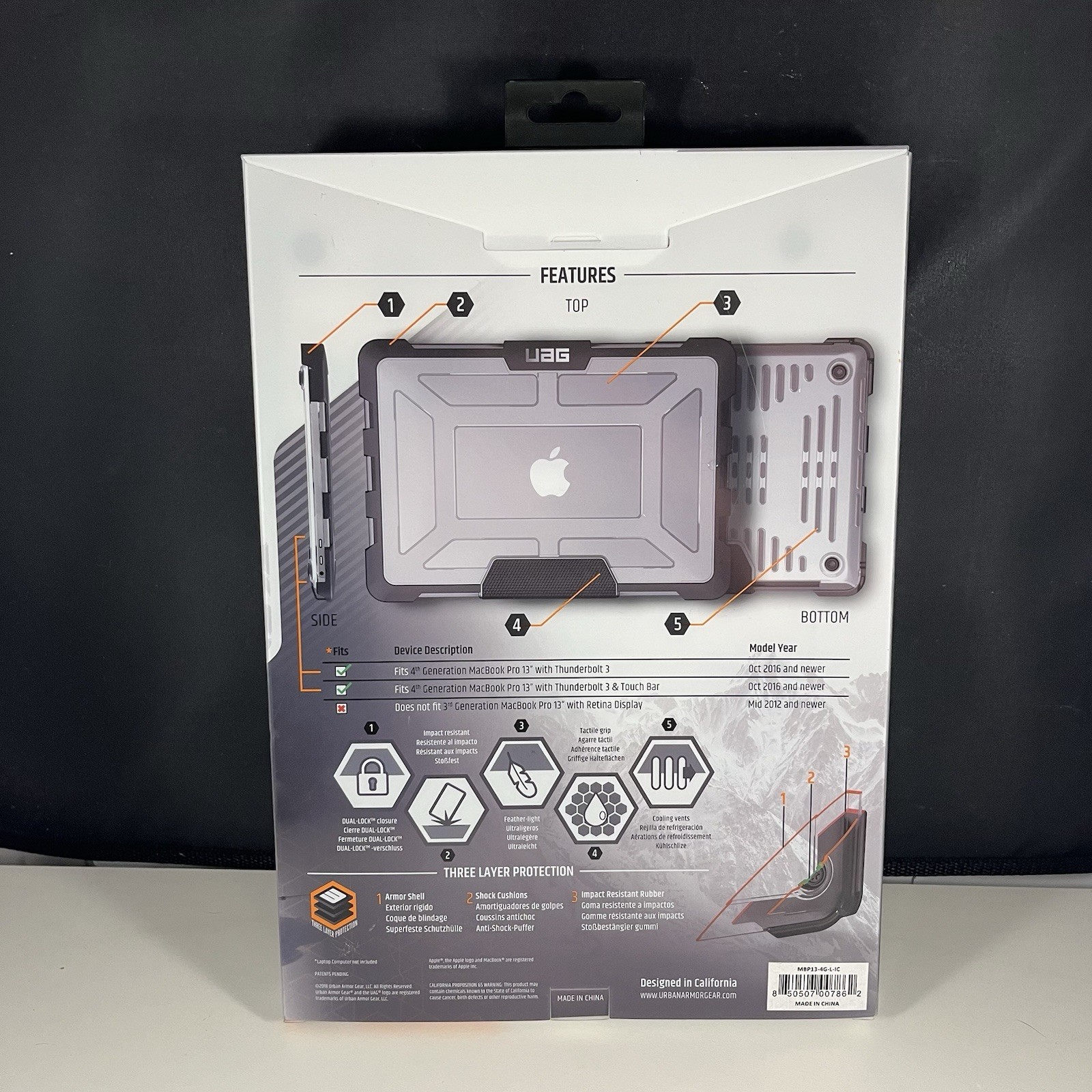 UAG Urban Armor Gear MacBook Pro 13 Inch 4th Generation Plasma Series Case- New