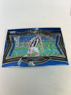 Panini FIFA Select 2024-2025 Blue Lazer Field Level Dusan Vlahovic #239