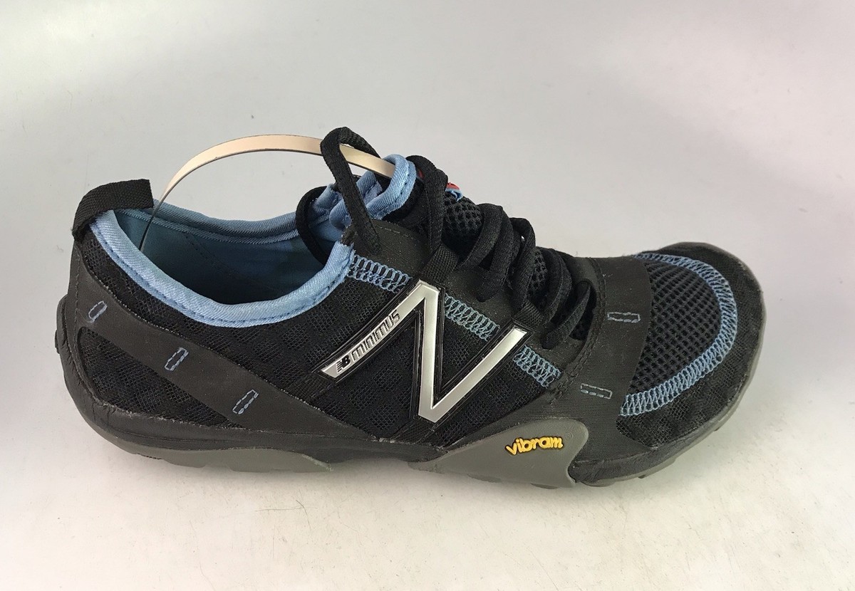 New Balance WT10 Minimus Trail Running Shoe Women's Black/ Blue Sz B US