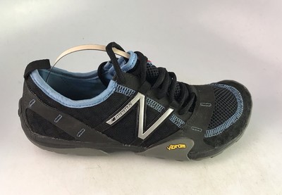New Balance WT10 Minimus Trail Running Shoe Women's Black/ Blue Sz