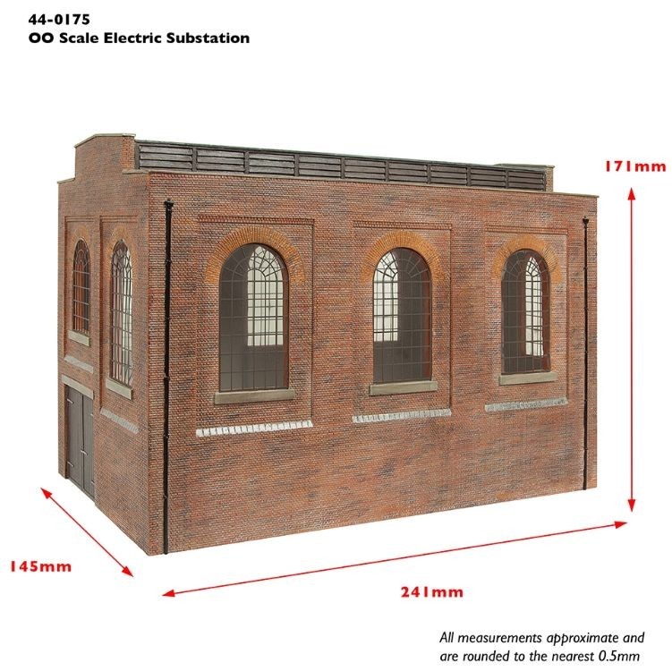 Bachmann Scenecraft 44-0175 Electric Substation - OO GAUGE