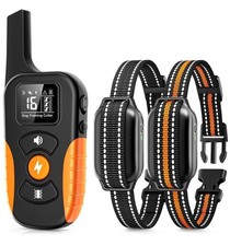 Dog Shock Collar for 2 Dogs 5-120lbs 3300FT Dog Training Collar with Remote...