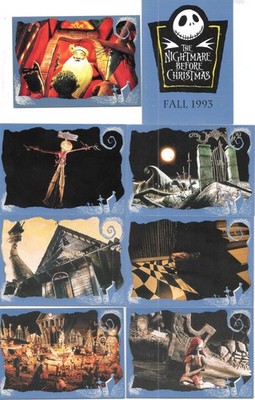 Nightmare Before Christmas Trading Cards 1993 Skybox NEAR MINT YOU CHOOSE CARD
