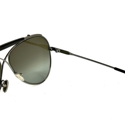 TOM FORD HOLDEN TF818 08G Gray Unisex Aviator Sunglasses Authentic