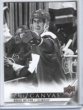 2022-23 Upper Deck Series 1 - Ud Canvas Brock Nelson #C52 Black & White