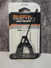 Shock Doctor Mouth Guard Pro Strapped Adult Age 11+ Protection Black NEW (160)