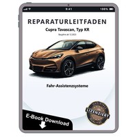 Cupra Tavascan Typ KR Ab 2023 Fahr Assistenzsysteme Reparaturanleitung Ebook