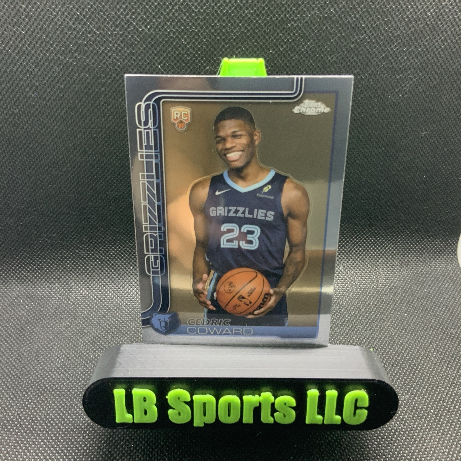 2025-26 Topps Chrome Cedric Coward Rookie #261 Memphis Grizzlies