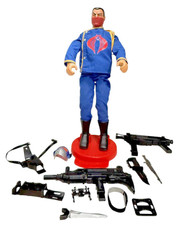 Vintage 1991 Hasbro G.I. Joe "Hall of Fame" Cobra Commander 12" Action Figure