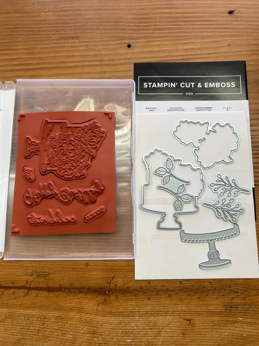 1点限り♡未使用　新作ポストスタンプ＆ダイ　スタンピンアップ Stampin' Up! 特殊场合交叉邮票| eBay