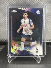 Dominic Solanke 2025-26 Topps Chrome UEFA Black X-FRACTOR /10 #144 Tottenham SSP