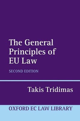 The General Principles of EU Law by Tridimas (English) Paperback Book