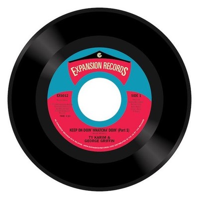 TY KARIM & GEORGE GRIFFIN Keep On Doin' Whatcha' Doin' - New 80s Modern Soul 45