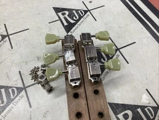 Kluson Deluxe Tuners Tuning Keys Pegs Heads Inline Right Nickel