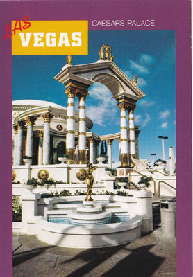 Caesar's Palace Casino Las Vegas Nevada Postcard 1990's