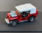 Vintage Hot Wheels Redline 1971 Cherry Red Grass Hopper - High Grade...Read!
