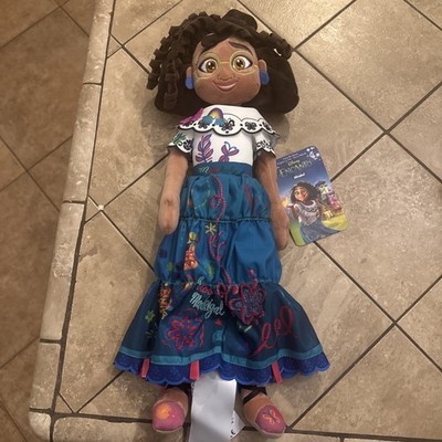 Disney Store - Encanto -  Mirabel Plush Embroidered Toy Doll Medium 18'' H NEW