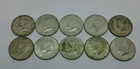 (Lot 1) 1965-69 40% Silver Kennedy Half Dollar Lot Of 10 Halves