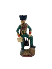 Franklin Mint Waterloo Regiment Toy Soldier Captain Of The Chasseurs A Cheval