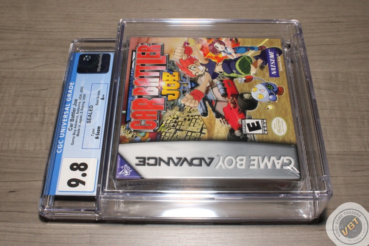 CGC 9.8 A++ - Car Battler Joe Game Boy Advance, GBA 2002 NEW
