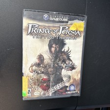 Prince of Persia The Two Thrones CIB USA Nintendo GameCube 2005 Manual Insert