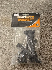 Sunlite Bicycle Universal Multi Water Bottle Cage Mount Clips-Black-22.2-31.8mm