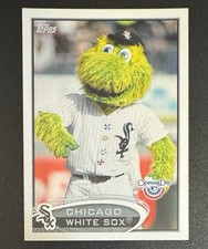 Wild Green Fur 2012 Topps Opening Day Mascot #M-21 - Chicago White Sox B