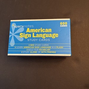 Sign Language Flash Cards | eBay