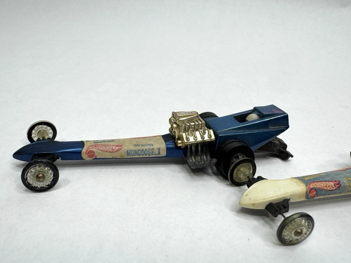 Hot Wheels Mongoose Dragster In Vintage Manufacture Diecast Cars