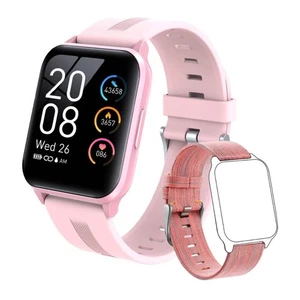 MicLee 1.69 Zoll Smartwatch Fitness Tracker mit Pulsmesser Wasserdicht Fitness