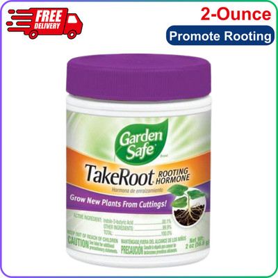 Garden Safe Take Root Rooting Hormone, 2-Ounce - Grow New Plants from Cuttings
