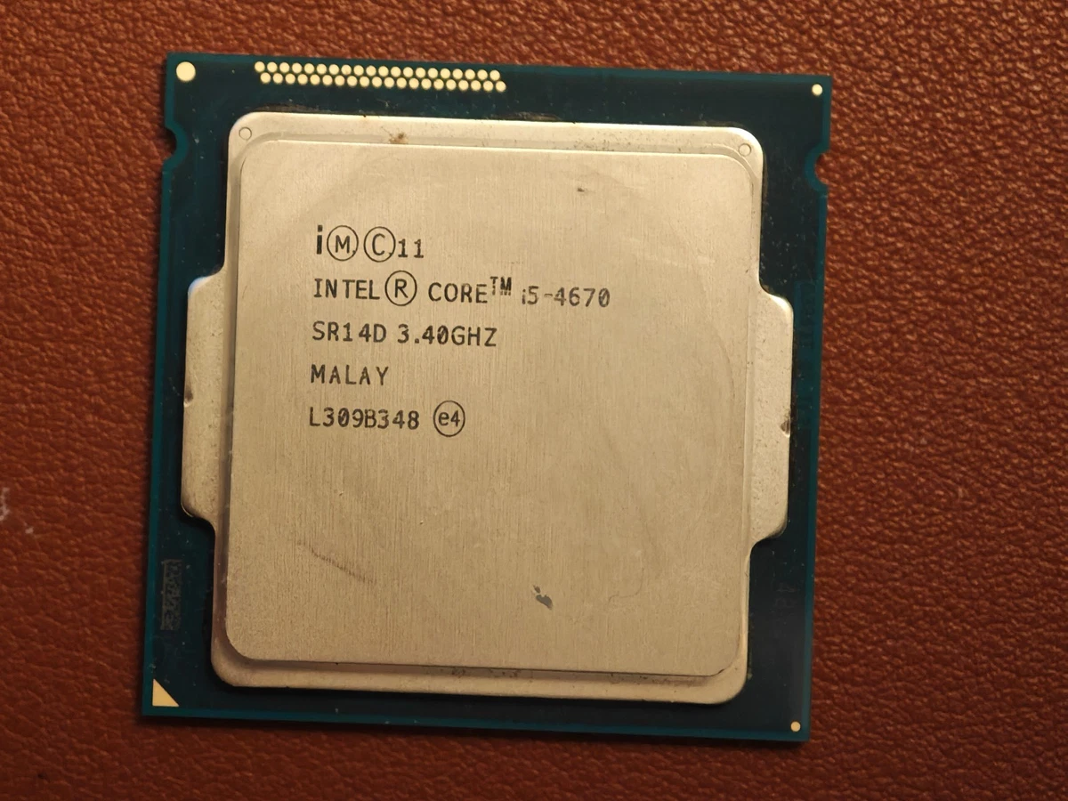 Intel Core i5-4670 Processor Model Computer Processors (CPUs) for