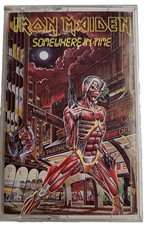 Iron Maiden Somewhere in Time Cassette 1986 Capitol EMI Records