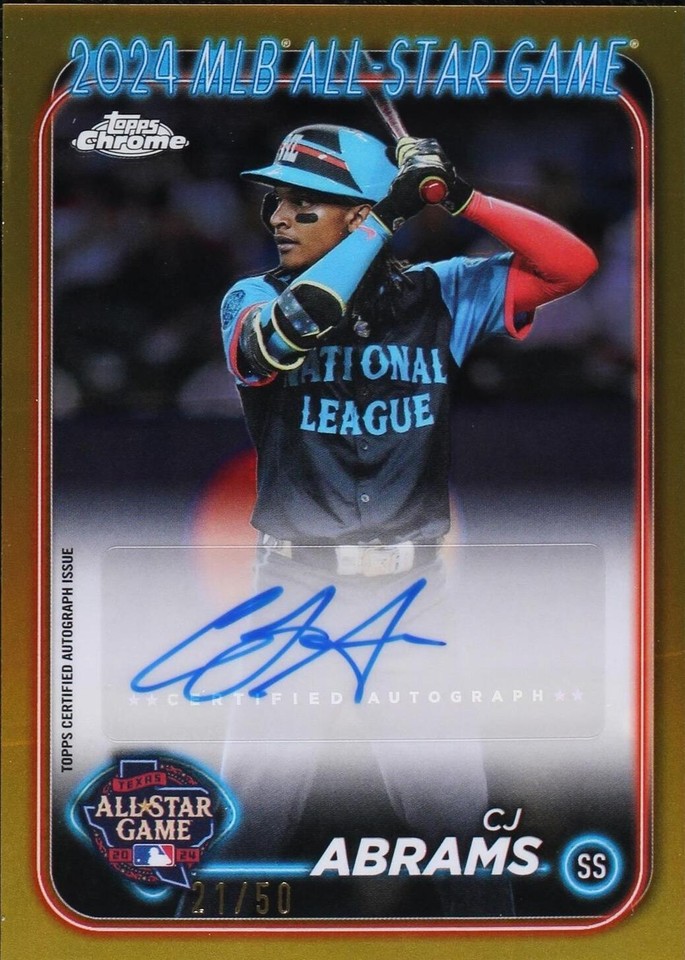 2024 Topps Chrome Update Series - C.J. Abrams #ASGCA-CA - 1 of 1